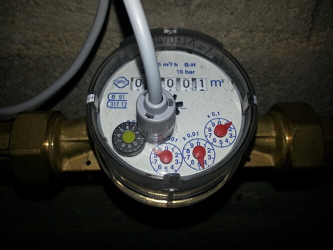 Compteur eau froide
