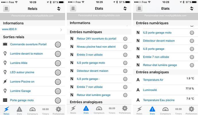 Pour la piscine - Documentation eedomus