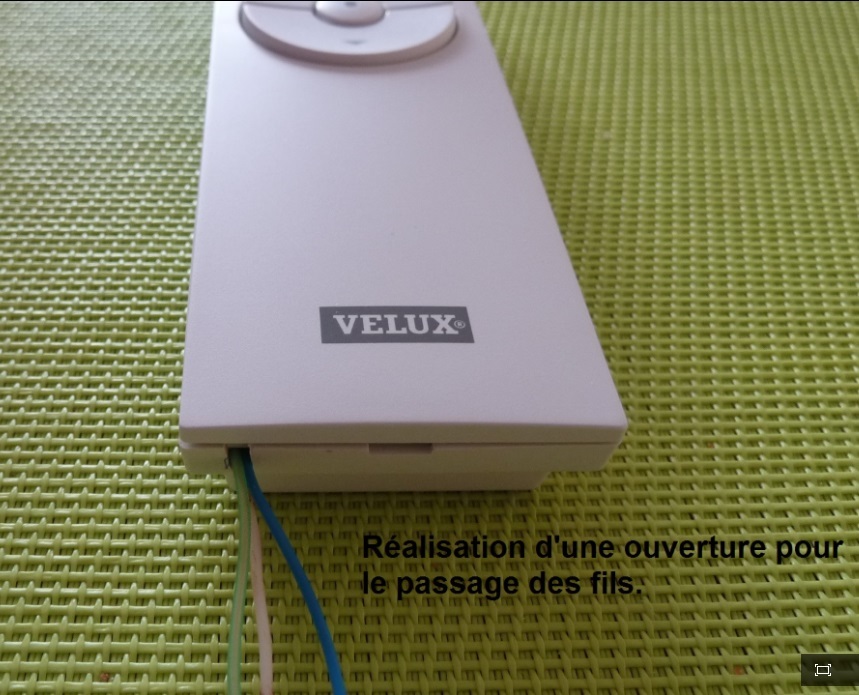 Émetteur filaire io-homecontrol - Velux